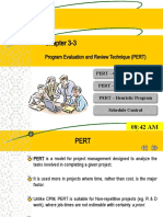 Chapter 3-3: Program Evaluation and Review Technique (PERT)