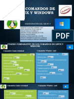 Los Comandos de Linux y Windows