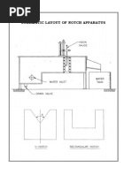 Schematic Layout of Notch Apparatus