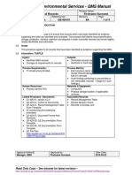 Weather and Environmental Services - QMS Manual