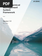 ZDHC Chemical Management System Framework Version 1.0 - May 2020