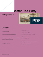 The Boston Tea Party: History Grade 7