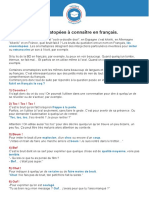 10 Onomatopées À Connaître en Français - PDF