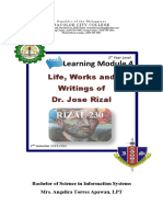 Learning Module 4: RIZAL 230