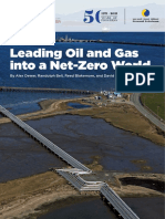 Leading Oil and Gas Into A Net-Zero World: Atlantic Council