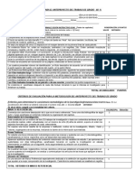 CRITERIOS DE EVALUACION DEL 60%. Metodología