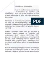 Mehanizam Za Otpuštanje Pod Opterećenjem Kod Brodica Za Spašavanje