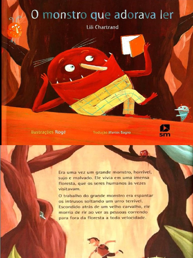 O Monstro Que Adorava Ler | PDF