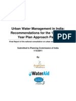 Recommendations - 12th FYP Water MGMT