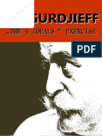 Gurdjieff - A Secret Gurdjieff Exercise. the Four Ideals