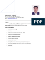 William Atienza's Resume