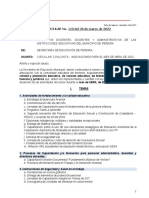 Circular 110 28032022 Indicaciones Del Mes de Abril