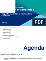 Investigación de Accidentes - Recopilación de Información