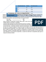 Entregable 2 - Ejercicios de Comercio Internacional Costo Importacion