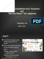 Solr Cluster Installation Tool "Anuenue" and "Did You Mean?" For Japanese