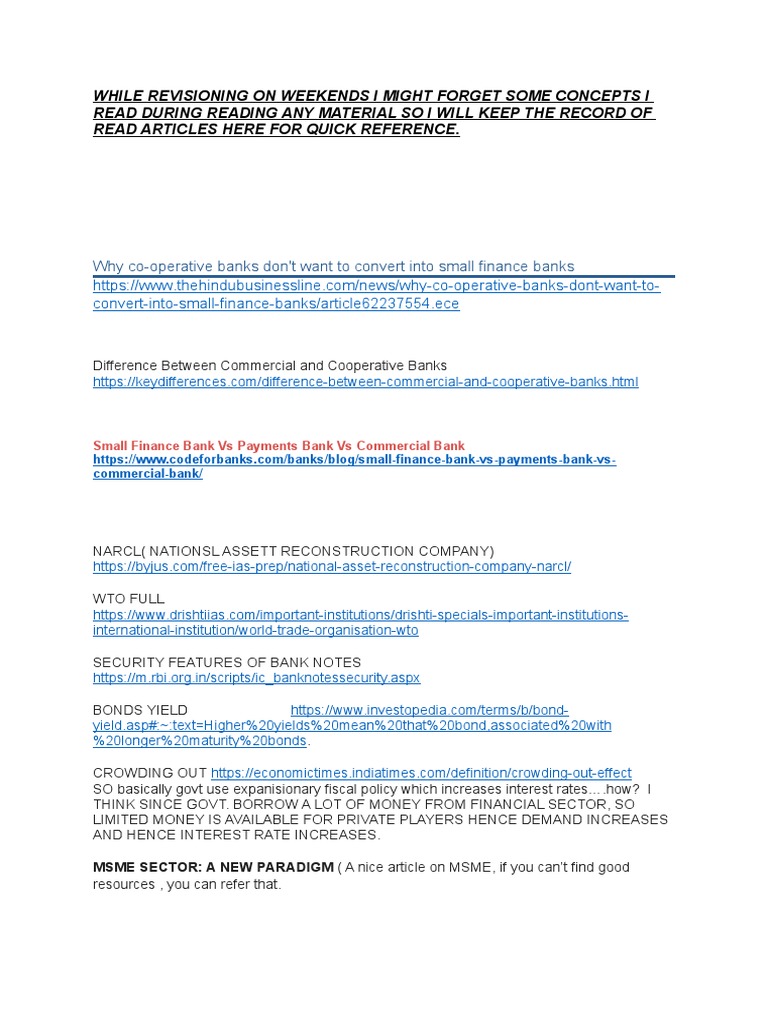 IMP Topics General | PDF