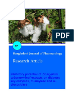 Research Article: Bangladesh Journal of Pharmacology