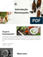 Aula 1 Homeopatia