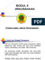 Teknik dan Strategi Pemasaran