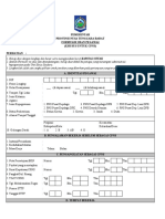 Formulir Isian Pegawai CPNS Pemprov NTB