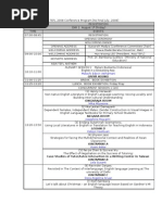 Asia TEFL 2008 Conference Program Updated PerJuly17