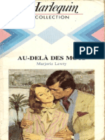 Au Delà Des Mots by Marjorie Lewty (Lewty, Marjorie)