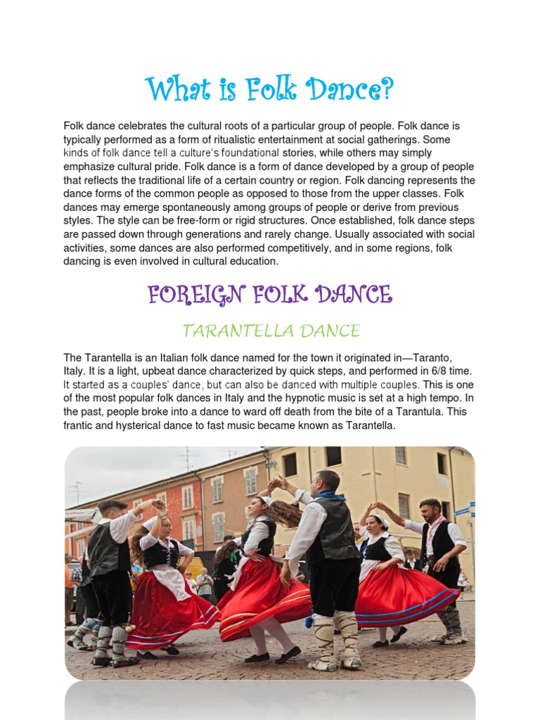 what is folk dance essay brainly
