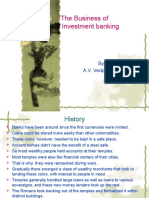 The History and Evolution of Investment Banking