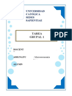 Tarea Grupal 1 - Microeconomía Básica