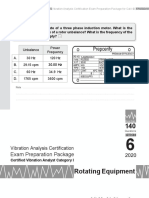 Vibration Analysis Cat I II Exam Q&A Rotating Equipment