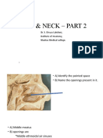 Head & Neck - Part 2: Dr. S. Diwya Lakshmi, Institute of Anatomy, Madras Medical College