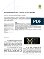 Challenges in Trophivc Mandible