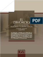 El Divorcio en La Legislacion Doctrina y Jurisprdencia