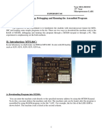 Exp#6-Introduction To MTS-86C Trainer Kit