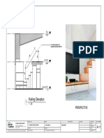 Railing Elevation 1: Perspective