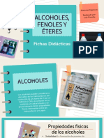 Ficha de Quimica Organica Reacciones de Alcoholes, Fenoles y Eteres
