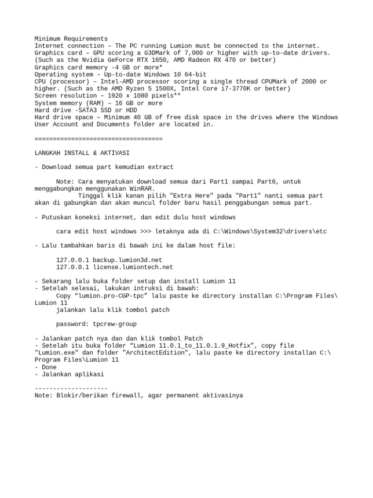 Cara install lumion pro 11 0 1 9 pdf