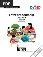 Entrepreneurship: Quarter 3 Week 4