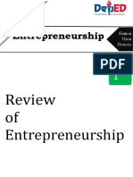 Entrepreneurship: Review of