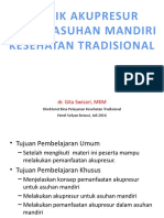 Teknik Akupresur Untuk Asman