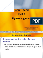 Game Theory Dynamic Games: Powerpoint Slides Prepared By: Andreea Chiritescu Eastern Illinois University