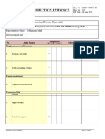 Evidence Audit