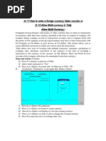 Q.12-Allow Multi-Currency in Tally