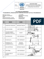 Le Listes de Presence - Idnfpu01 - 20220101