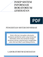 Konsep Sistem Informasi Laboratorium Kesehatan