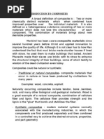 Download Composites Mini Project by Vj Aditya SN56920379 doc pdf