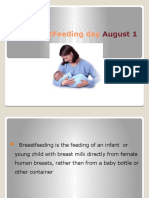 World Breast Feeding Day