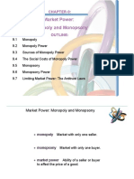 Market Power: Monopoly and Monopsony: Chapter-9