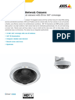AXIS P3719-PLE Network Camera: 15 MP Multidirectional Camera With IR For 360° Coverage