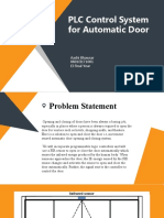 PLC Automatic Door
